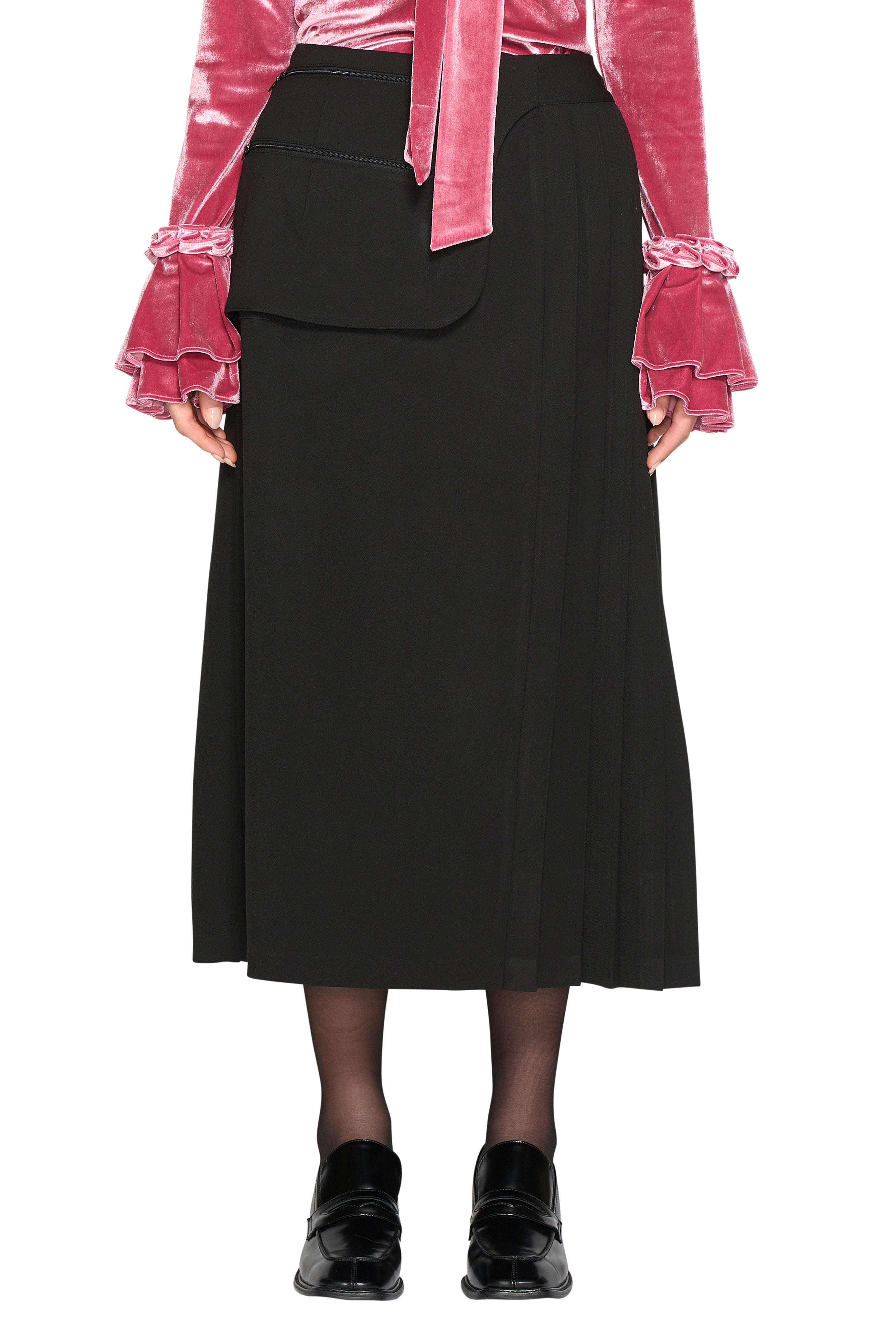 Malbon■(W)Out Pocket Pleats Skirt■送料込 Malbon□(W)Out Pocket Pleats Skirt□送料込 (Malbon Golf